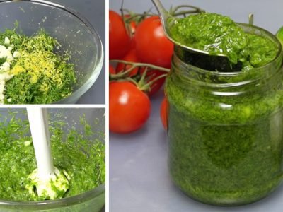 Соус из укропа