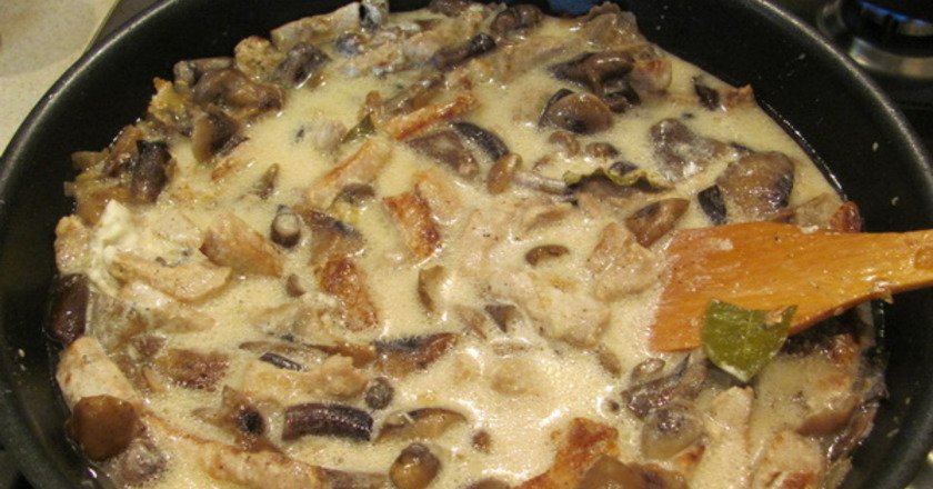 спагетти с говядиной