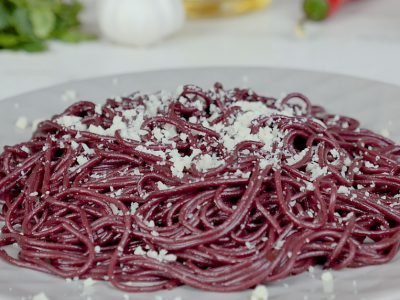 Спагетти в винном соусе