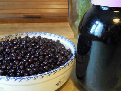 Спотыкач из черной смородины