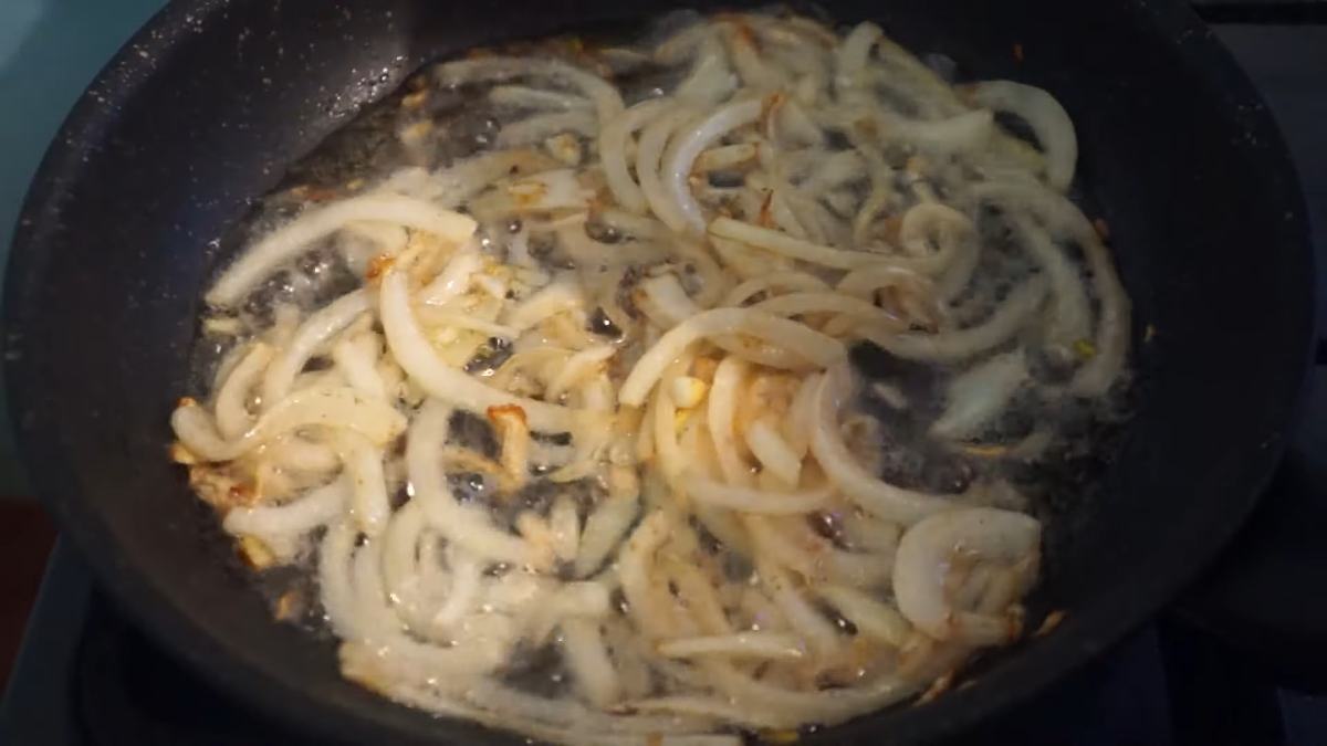 жареный лук