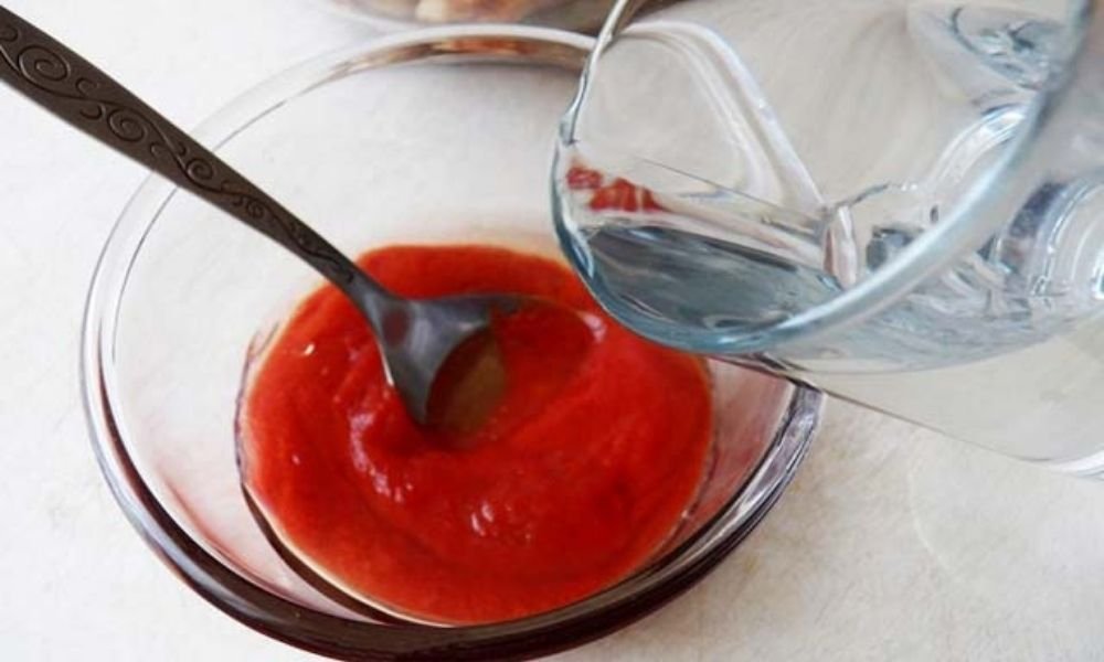 паста с сельдереем в томатном соусе. соус для шашлыка из томатной пасты. раствор фитоспорина. помидорная вода. как развести пасту.
