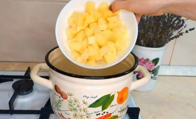 отварной картофель