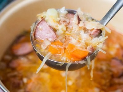 Суп из квашеной капусты