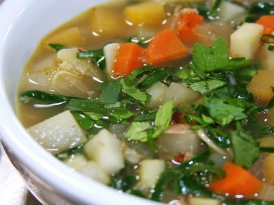 Суп из сельдерея