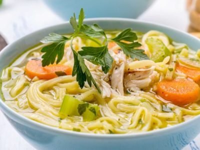 Куриный суп по-японски