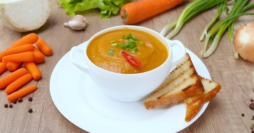суп-пюре з моркви - готуємо з покроковими фото