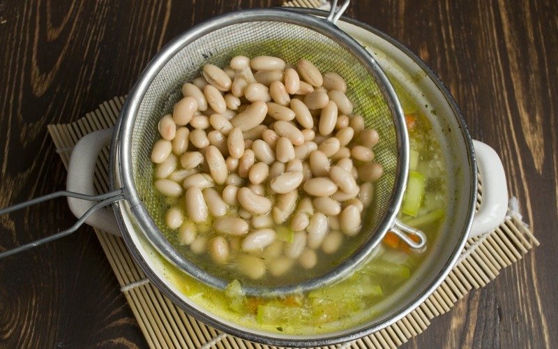 фасолевый суп-пюре