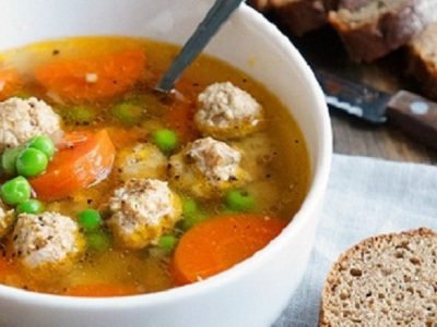 Суп с фрикадельками