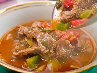 Суп с лапшой и картошкой