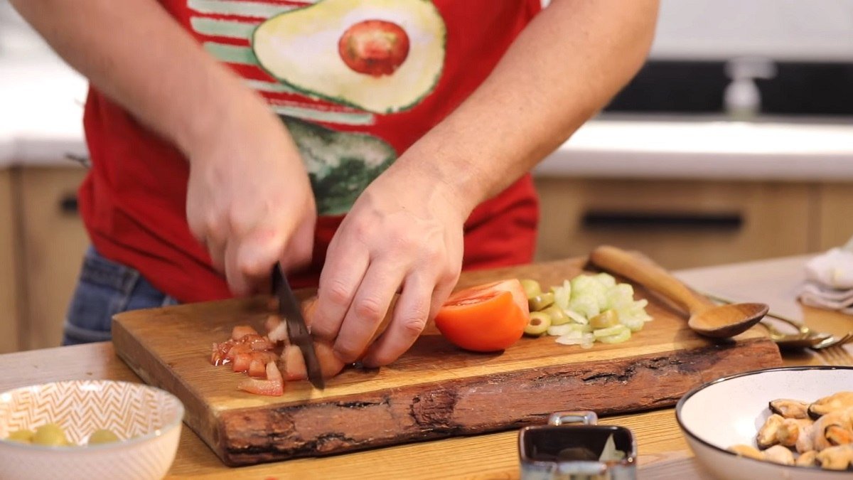 нарезка томата