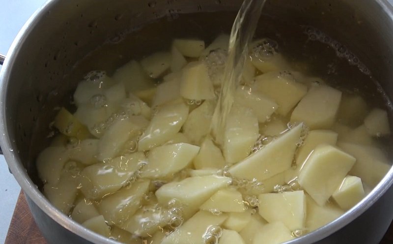 нарезка картофеля