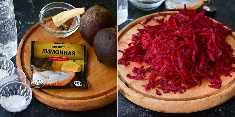 свекла с хреном