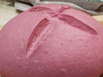 Свекольное тесто для пиццы