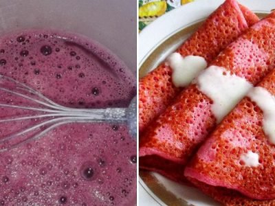 Свекольные блинчики