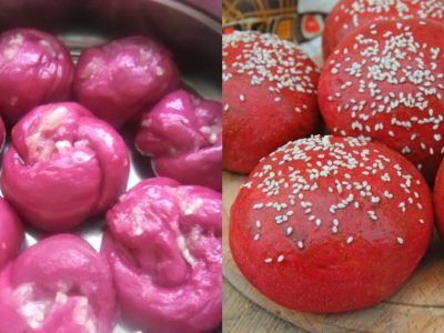 Свекольные булочки