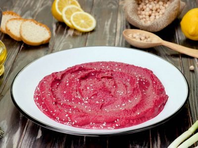 Свекольный хумус