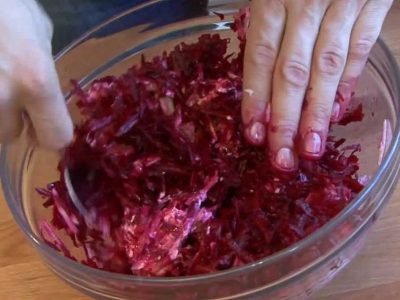 Свекольный салат по-итальянски