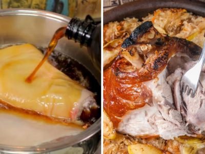 Свиная рулька по-чешски