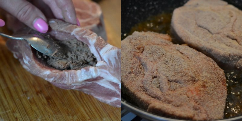 фаршированная свинина