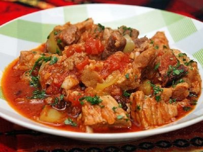 Свинина по-венгерски