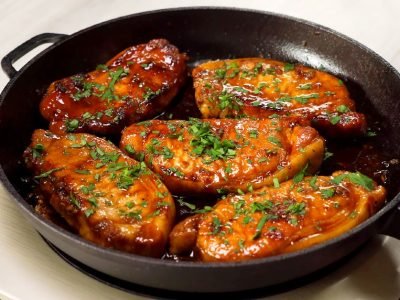 Свинина по-японски на сковороде