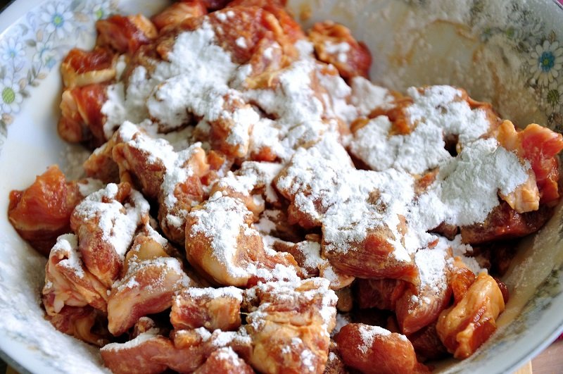 как обжарить свинину