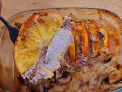 Свинина с апельсинами