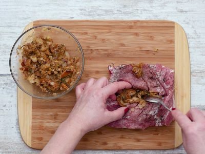 Свинина с яблоками