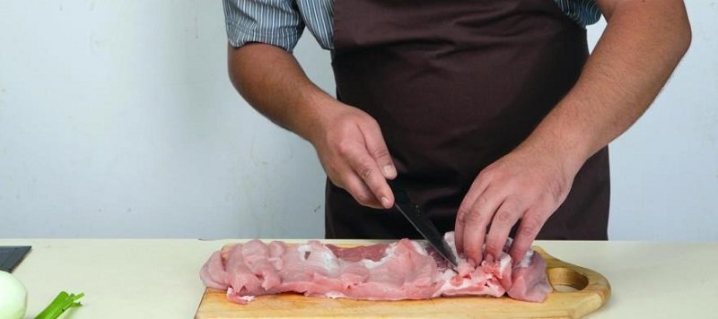 кусок свинины