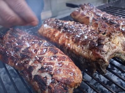 Свиной шашлык в фольге