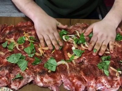 Свиной шашлык