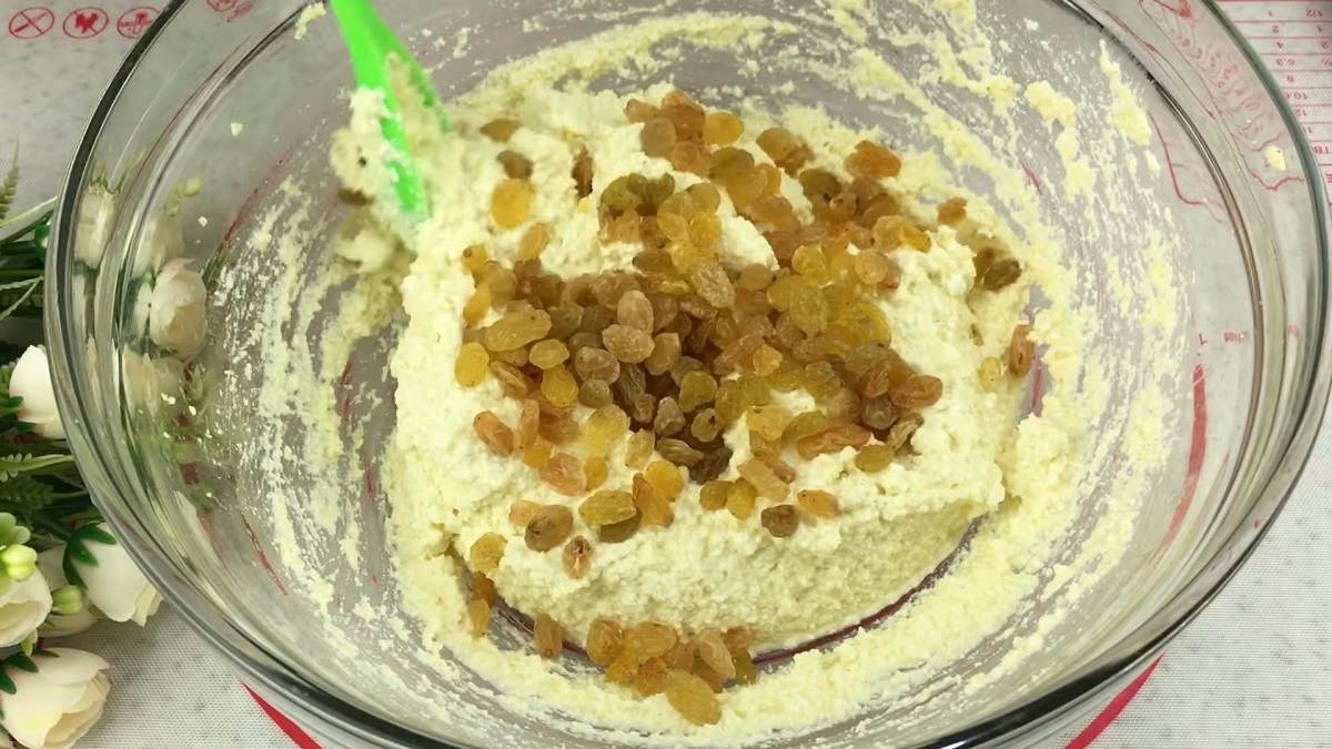 добавление изюма