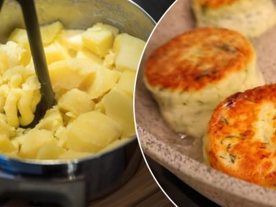 Несладкие сырники из картофеля