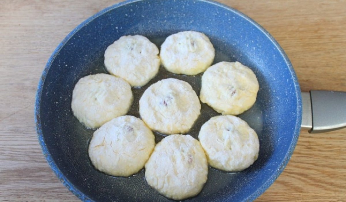 сырники на сковороде