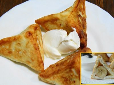 Сырники с бананом