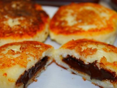 Сырники с шоколадной начинкой