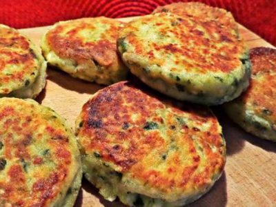 Сырники со шпинатом