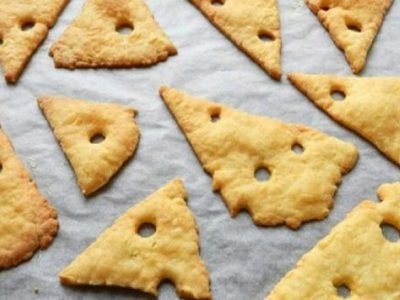 Сырные крекеры