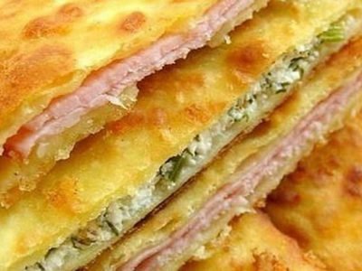 Сырные лепешки на кефире