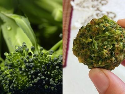 Сырные шарики с брокколи