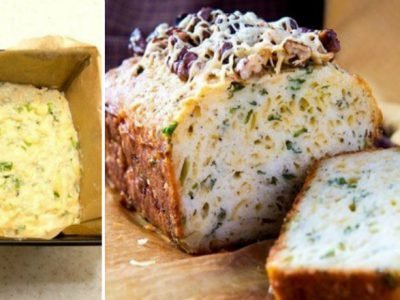 Сырный кекс