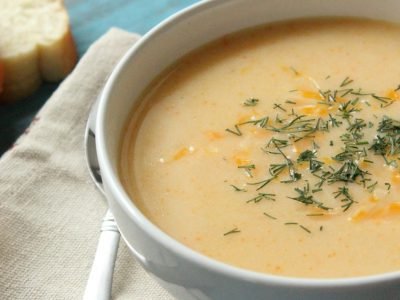 Сырный суп по-французски