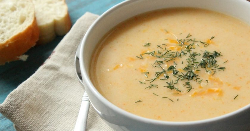 сирний суп по-французьки - готуємо з покроковими фото