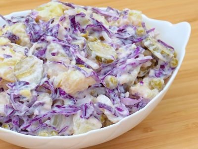 Сытный салат из капусты на каждый день