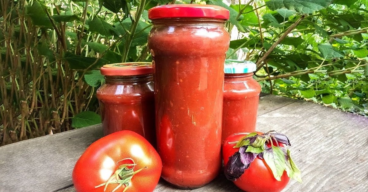 Італійський томатний соус на зиму - Це Смак