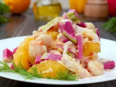 Как приготовить салат из редьки