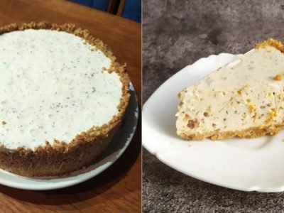 Апельсиновый тарт с муссом