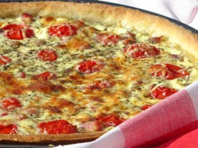 Тарт с помидорами