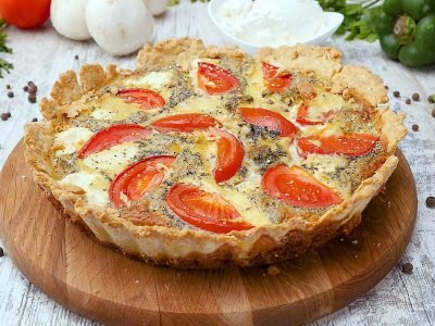 Тарт «Сырное наслаждение»